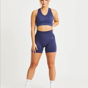 Balance V2 Seamless Shorts - Navy Blue
